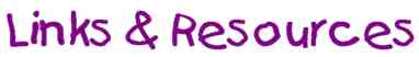 Links and Resources